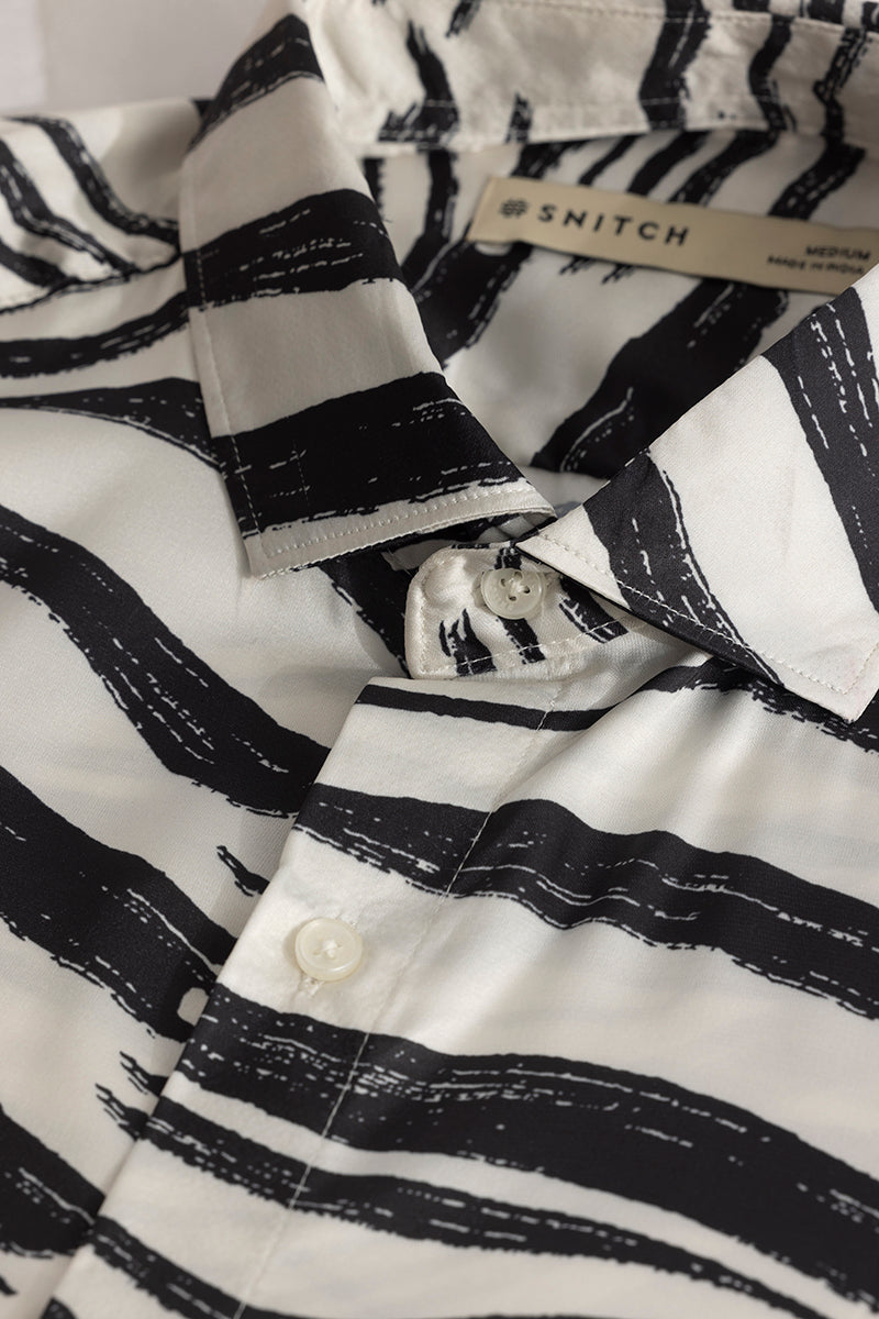 Zebraolic White Shirt