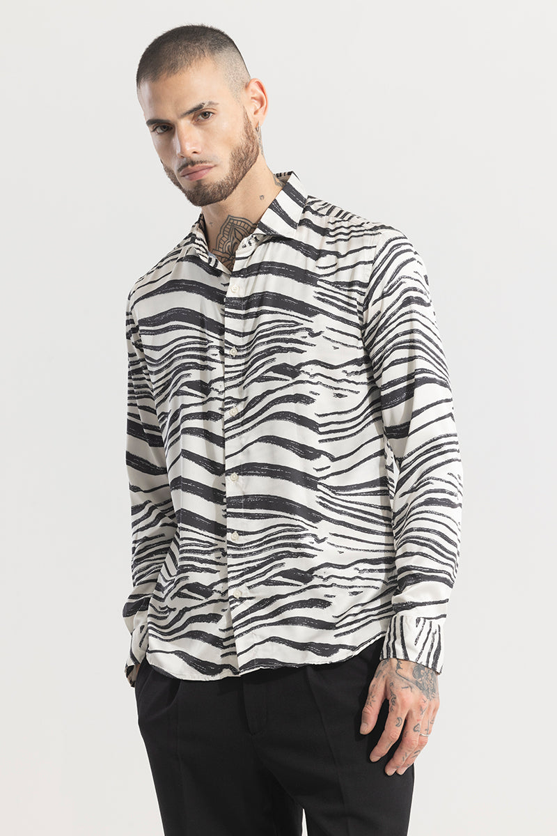 Zebraolic White Shirt