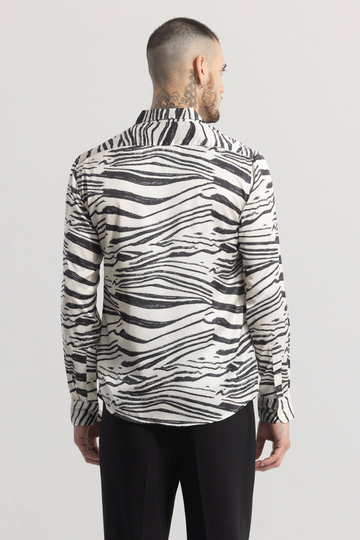 Zebraolic White Shirt