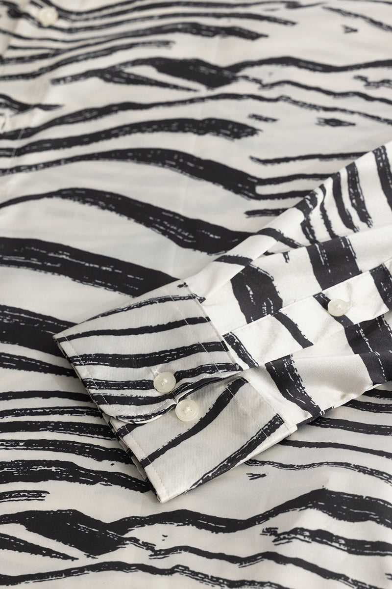 Zebraolic White Shirt