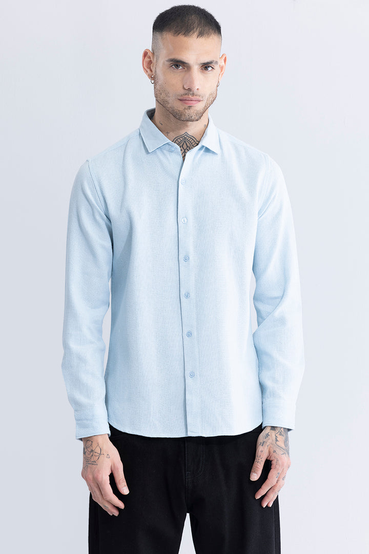 Breezy Charm Stripe Blue Shirt