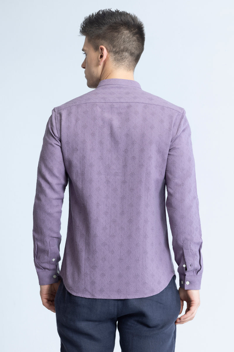 Mandarin Mystique Purple Shirt