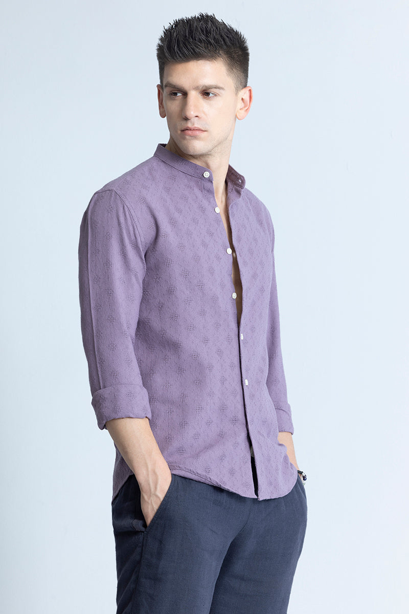 Mandarin Mystique Purple Shirt