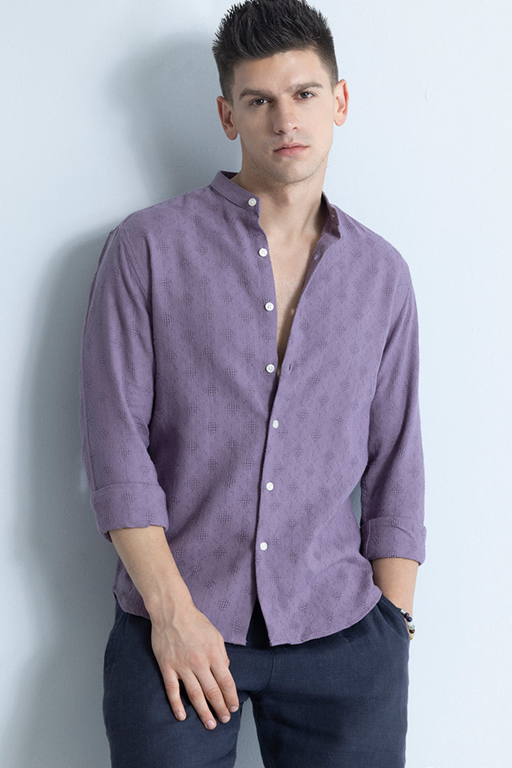 Mandarin Mystique Purple Shirt