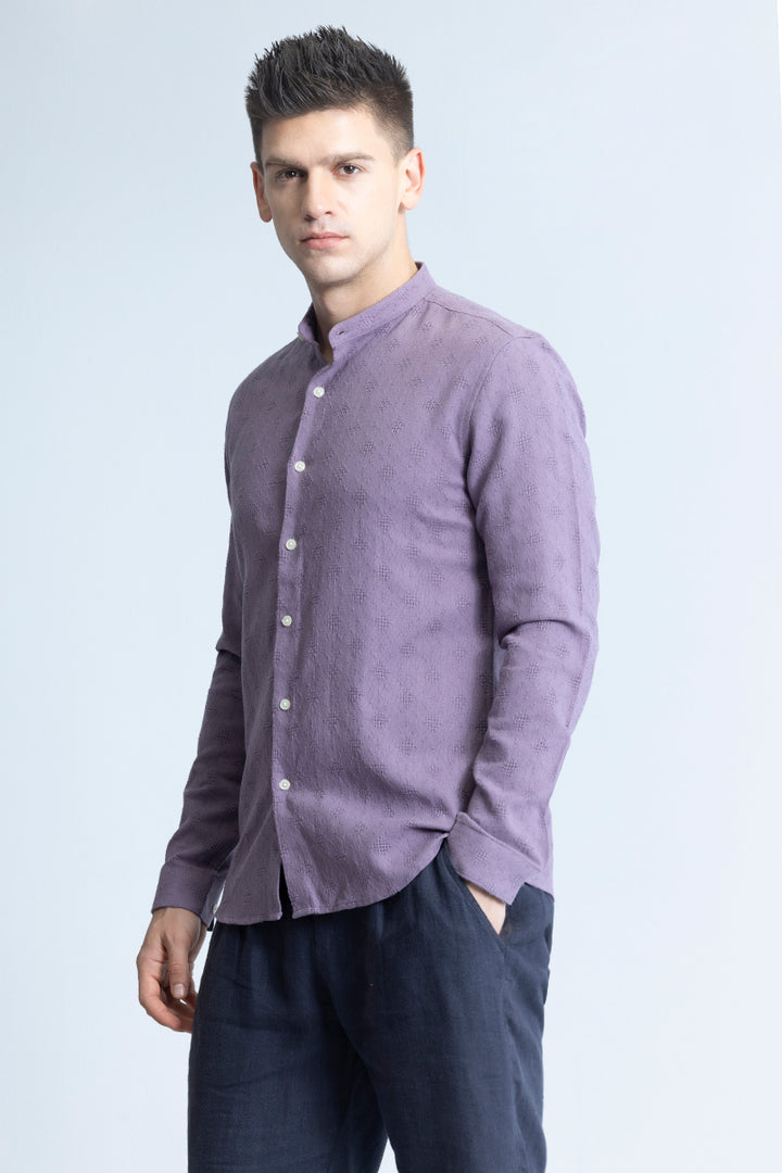 Mandarin Mystique Purple Shirt