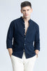 Mandarin Mystique Navy Shirt