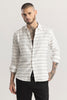 Georhythm White Embroidered Shirt