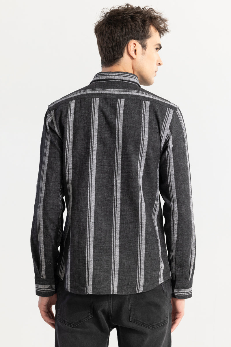 Bold Line Black Stripe Shirt