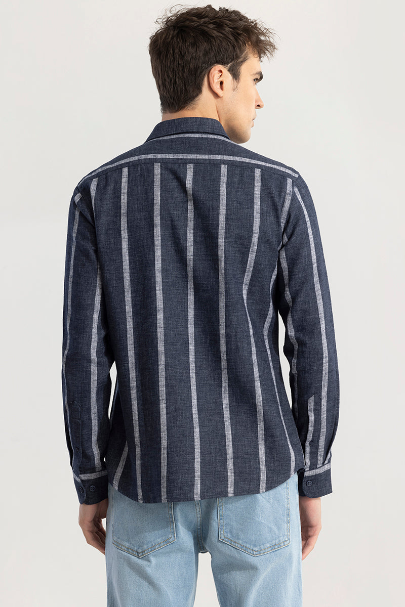 Sneaky Stripe Navy Shirt