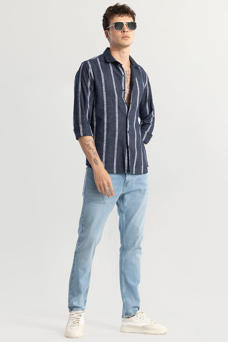 Sneaky Stripe Navy Shirt