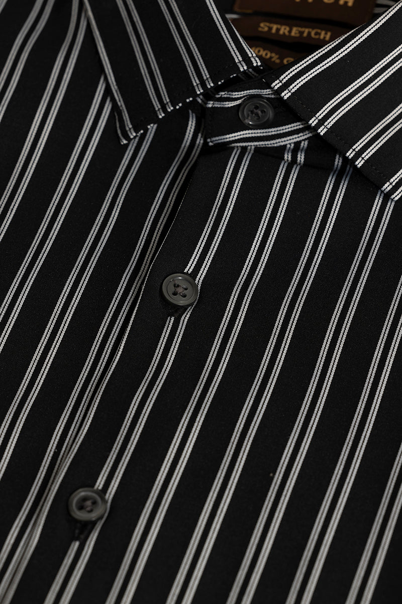 Dual Stripe Line Sliver Shirt