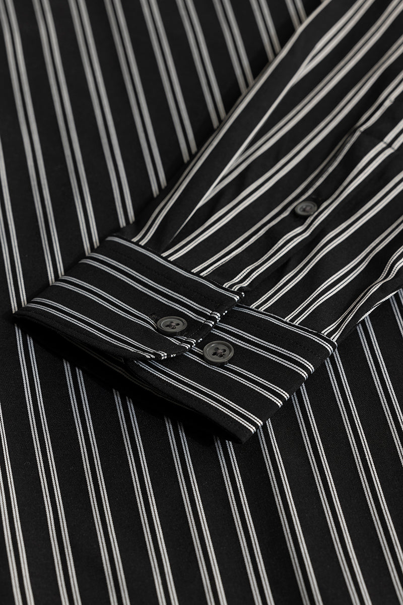 Dual Stripe Line Sliver Shirt