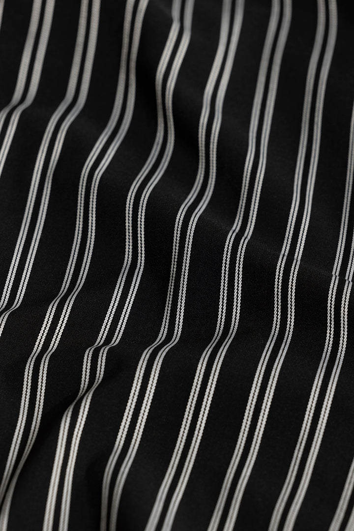 Dual Stripe Line Sliver Shirt