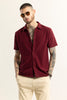 Roscoe Maroon Shirt