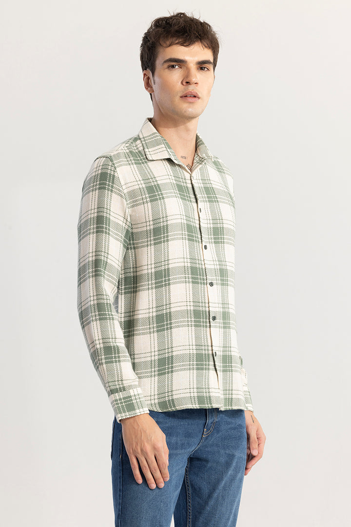 Tartan Tango Olive Checks Shirt