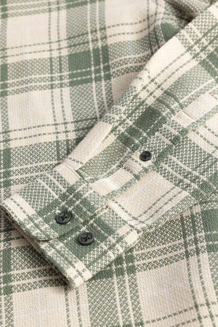 Tartan Tango Olive Checks Shirt