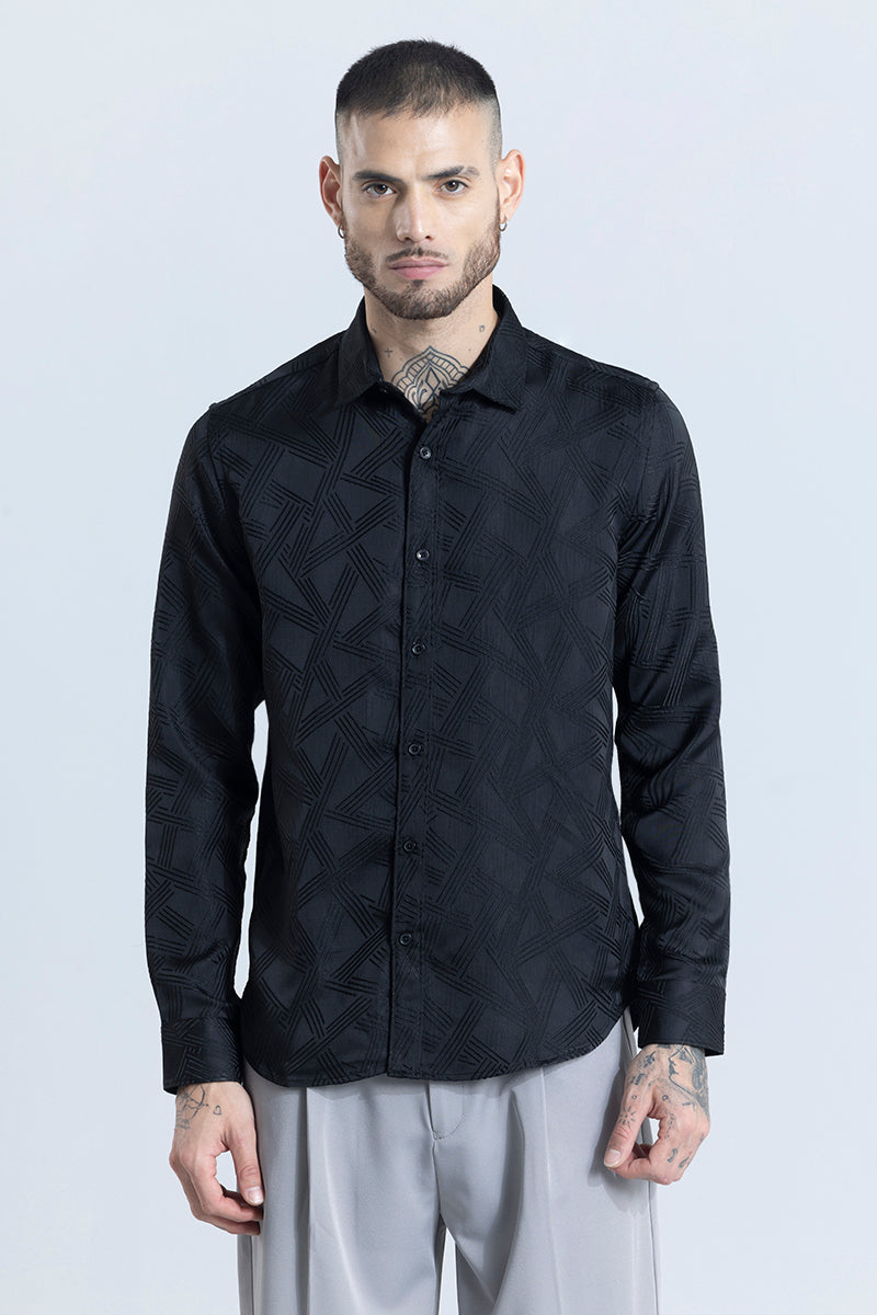 Quadrome Black Shirt