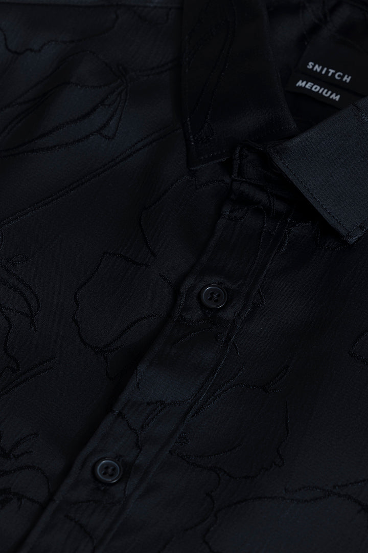 Cosmos Black Shirt