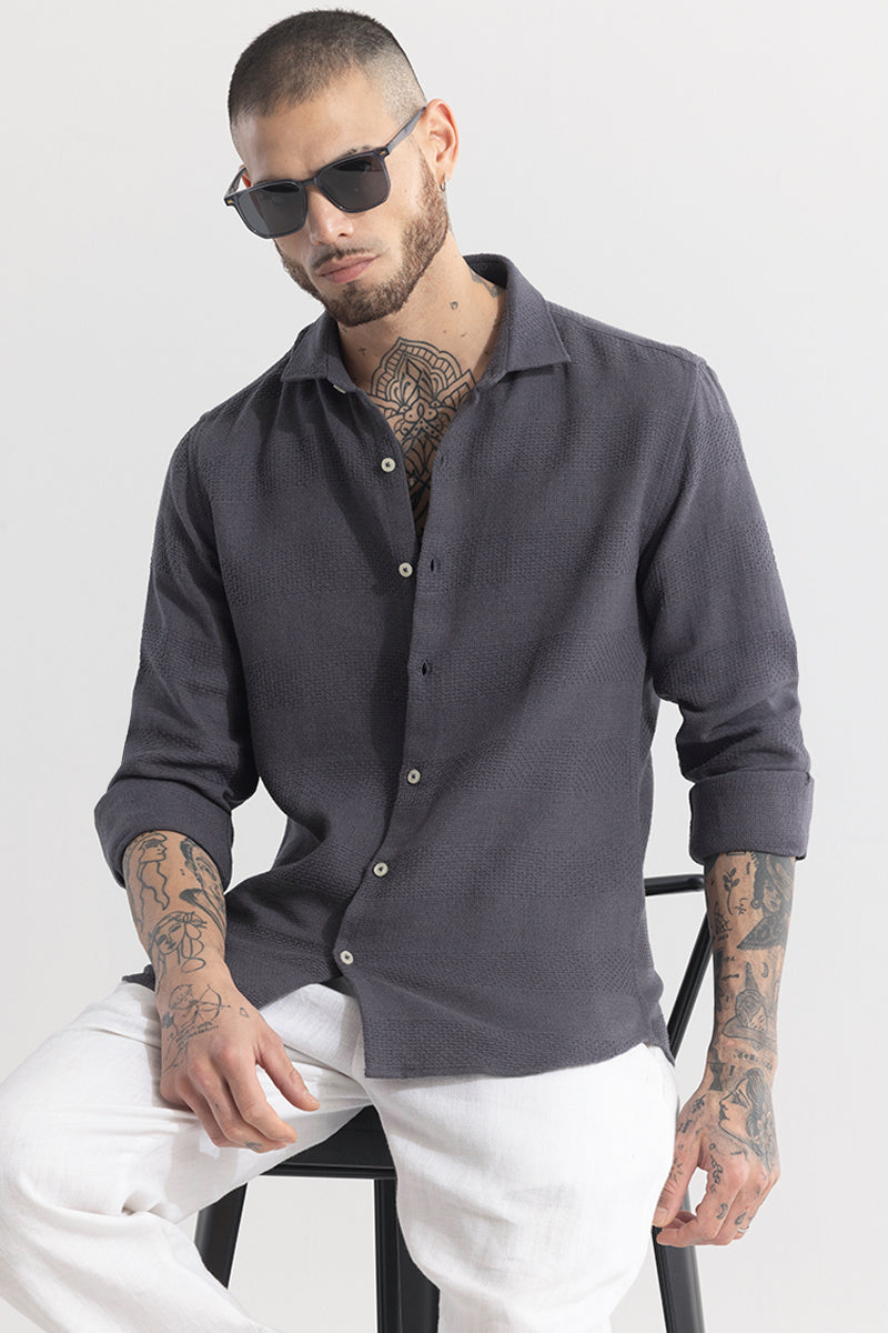 Verdique Anchor Grey Shirt