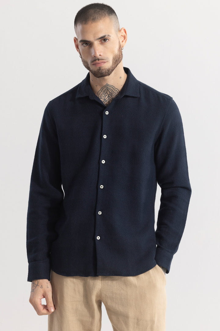 Verdique Navy Shirt