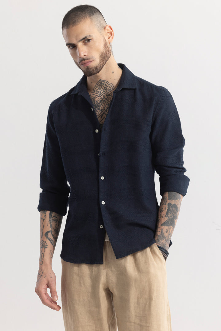 Verdique Navy Shirt