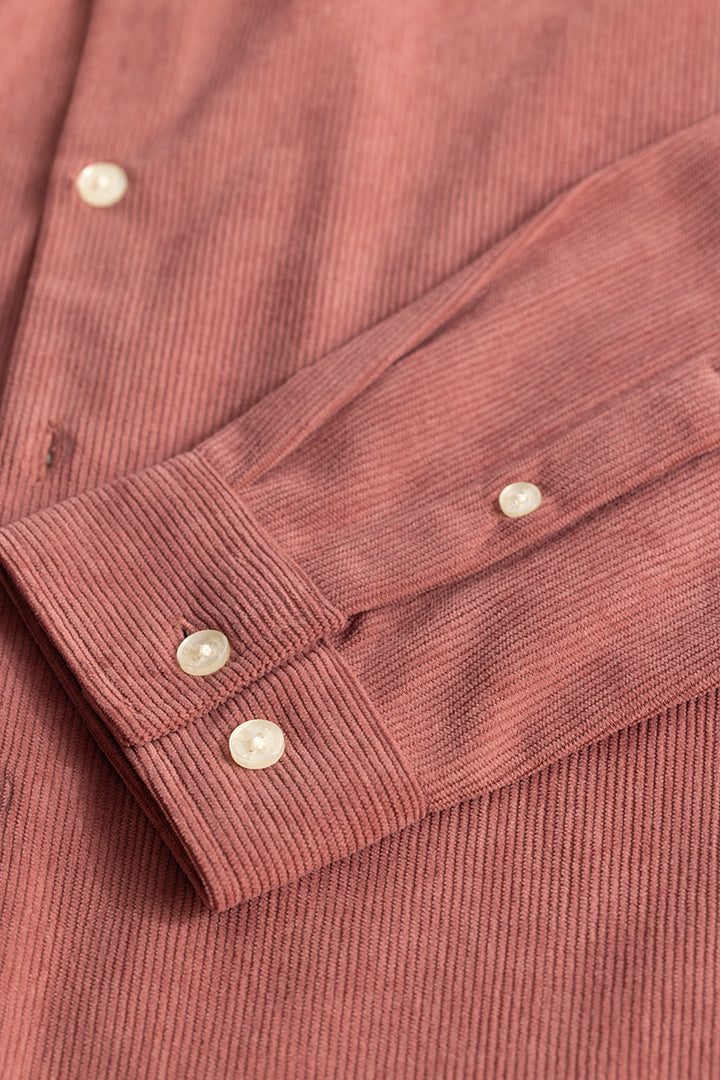 PatchPro Mauve Corduroy Shirt