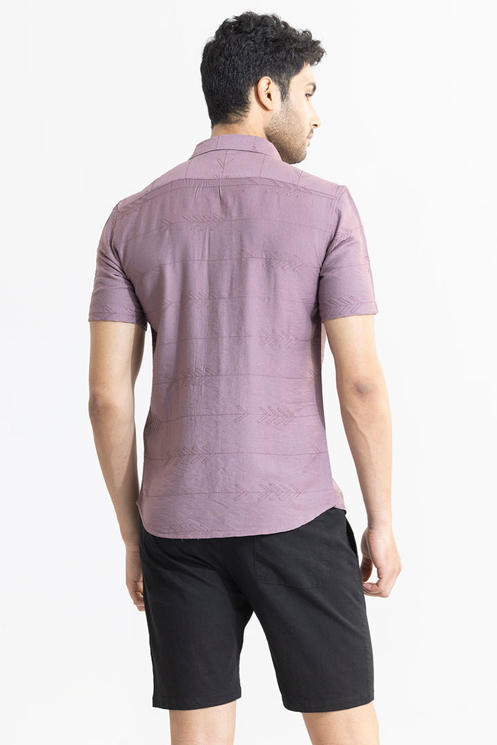 Custom Crafted Purple Shirt