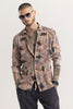 Fantasiaire Abstract Mauve Shirt