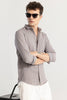 Bold Square Grey Shirt