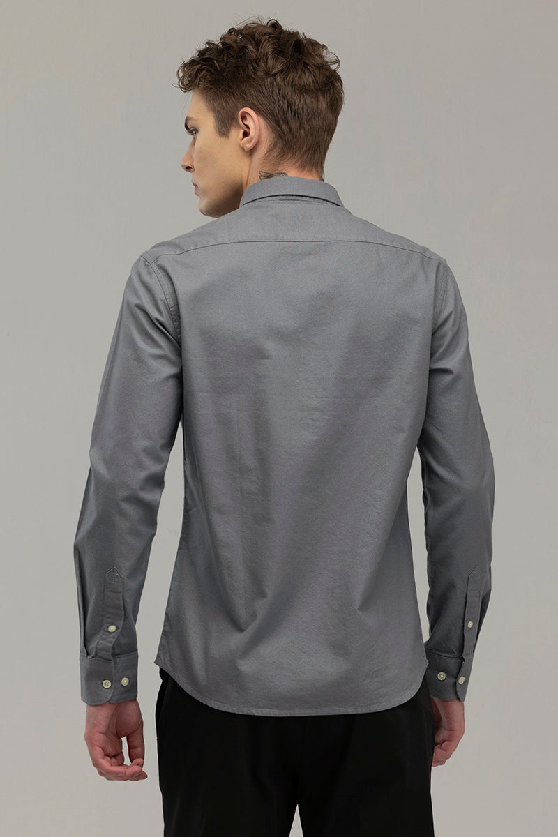 ClassicContour Plain Grey Shirt