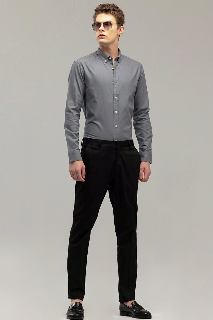 ClassicContour Plain Grey Shirt