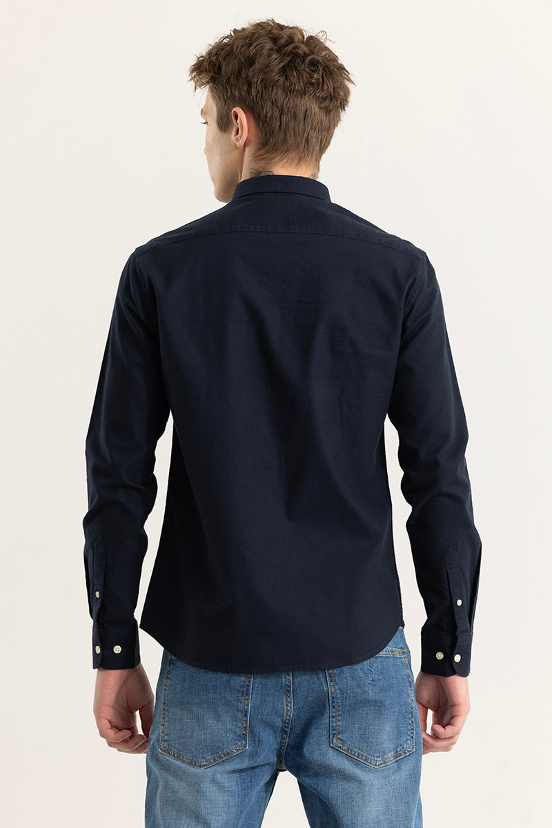 ClassicContour Plain Navy Shirt