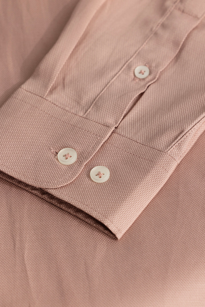 Easy Iron Pink Slim Fit Shirt