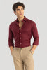 Easy Iron Red Slim Fit Shirt