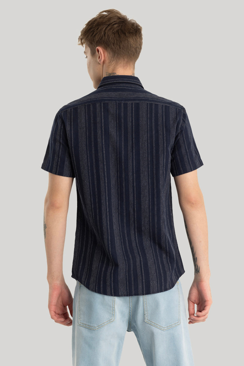 Navy Stripes Shirt