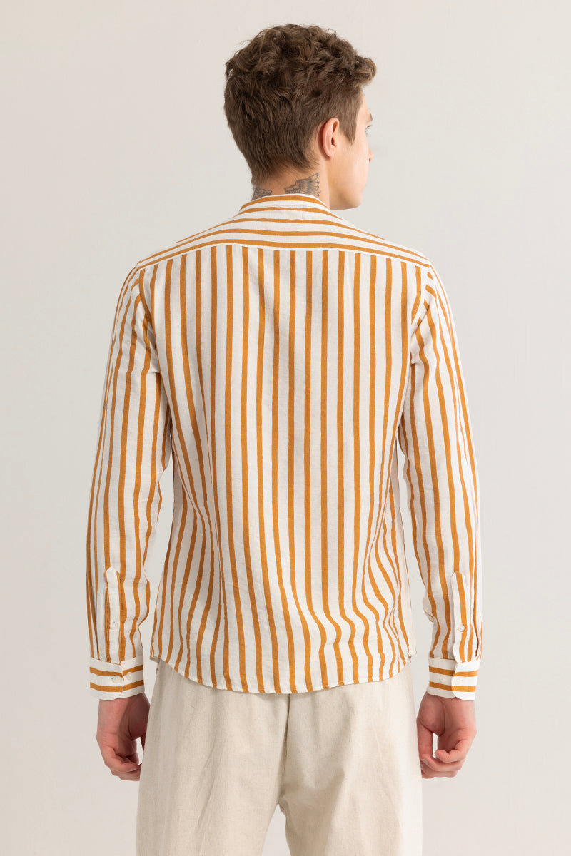 Nautistripe Mustard Stripe Shirt