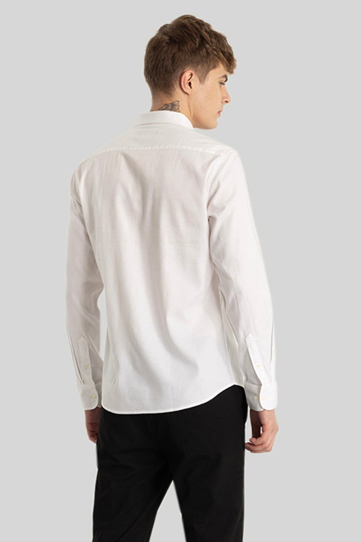 White Plain Formal Shirt