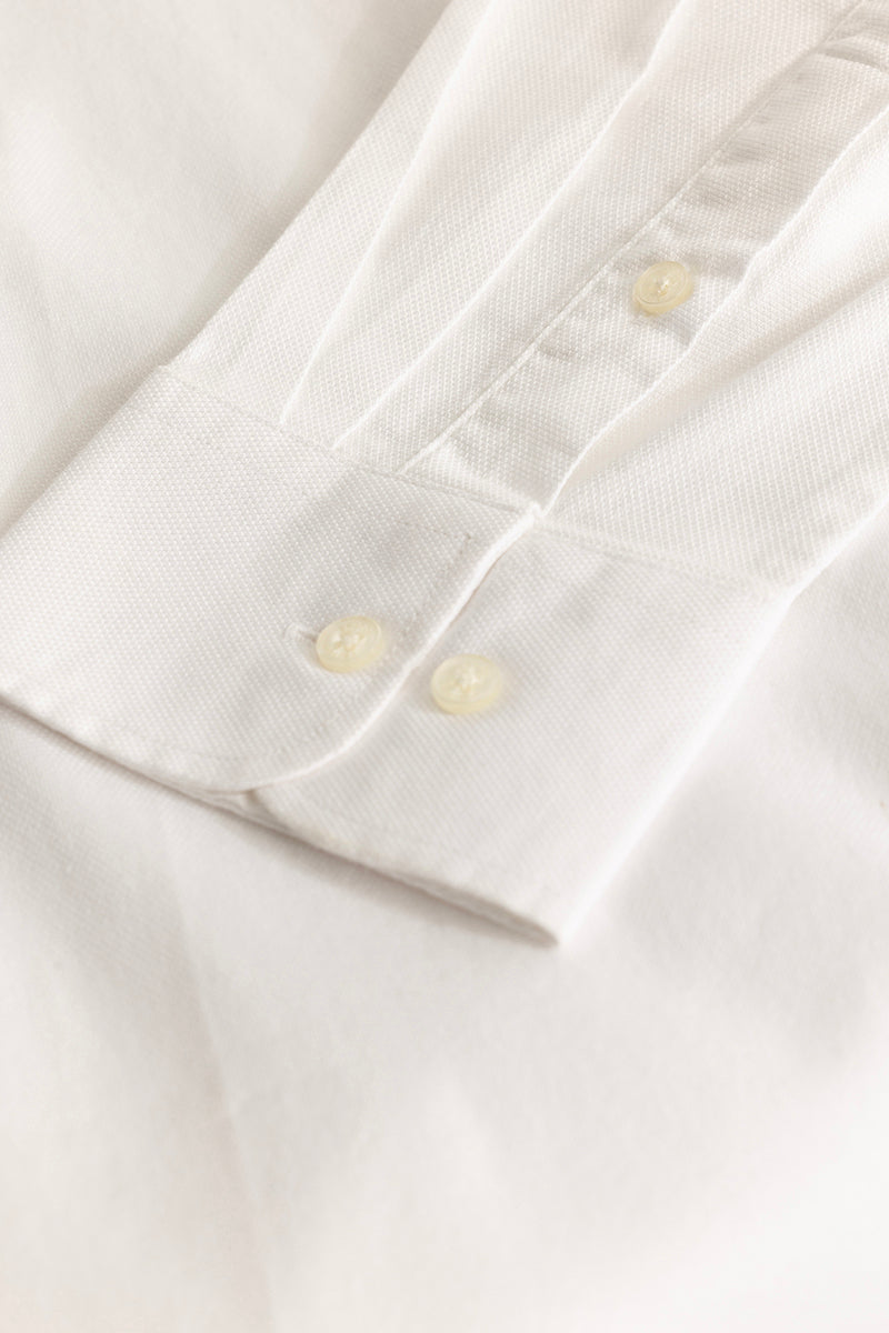 White Plain Formal Shirt