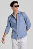 Blue Slim Fit Shirt