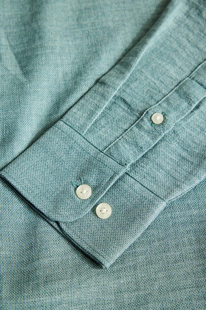 Mint Green Slim Fit Shirt