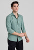 Mint Green Slim Fit Shirt