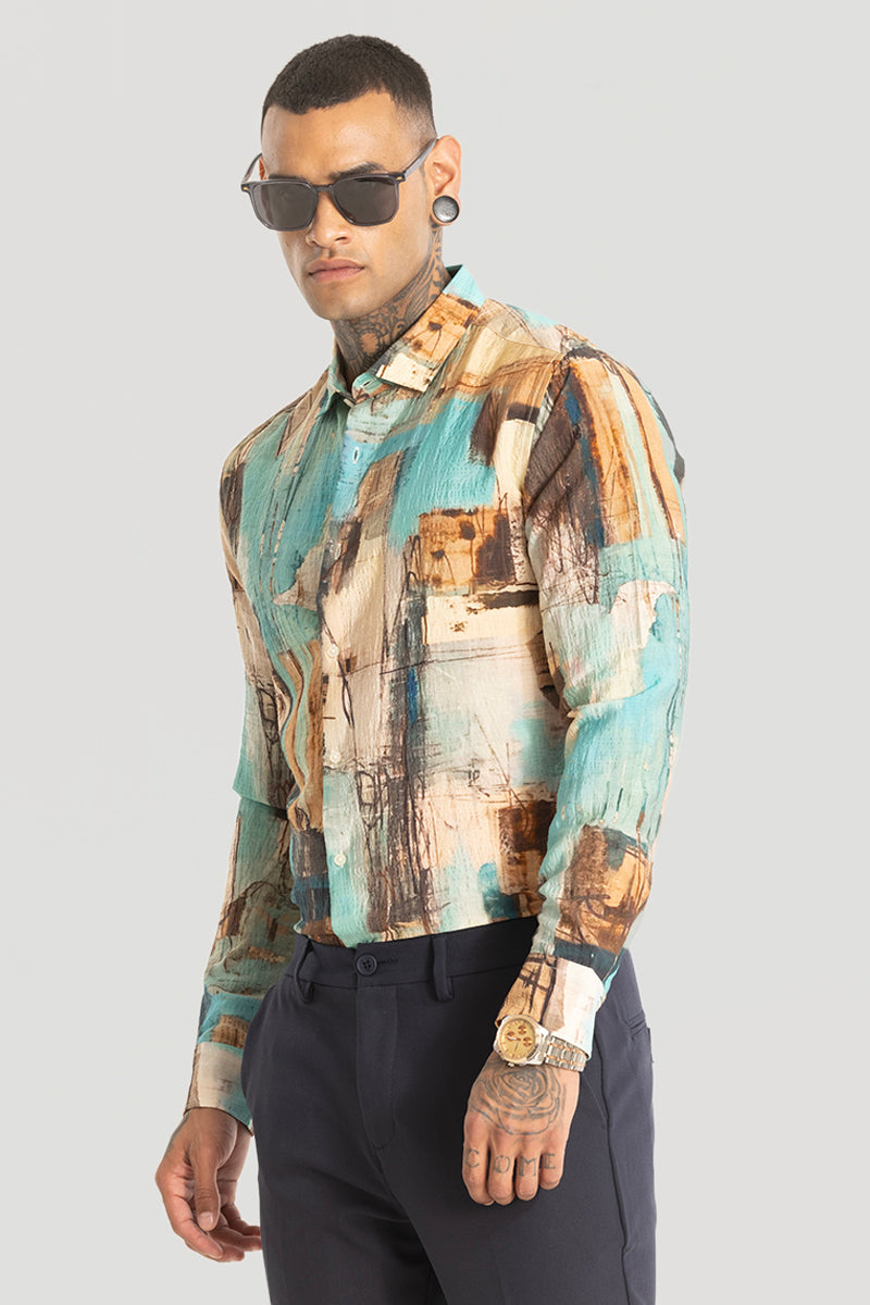 Crushed Abstract Shirt