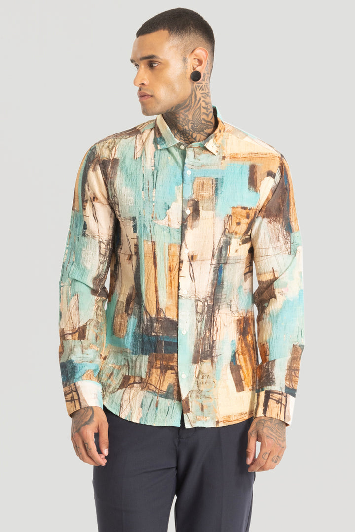 Crushed Abstract Shirt