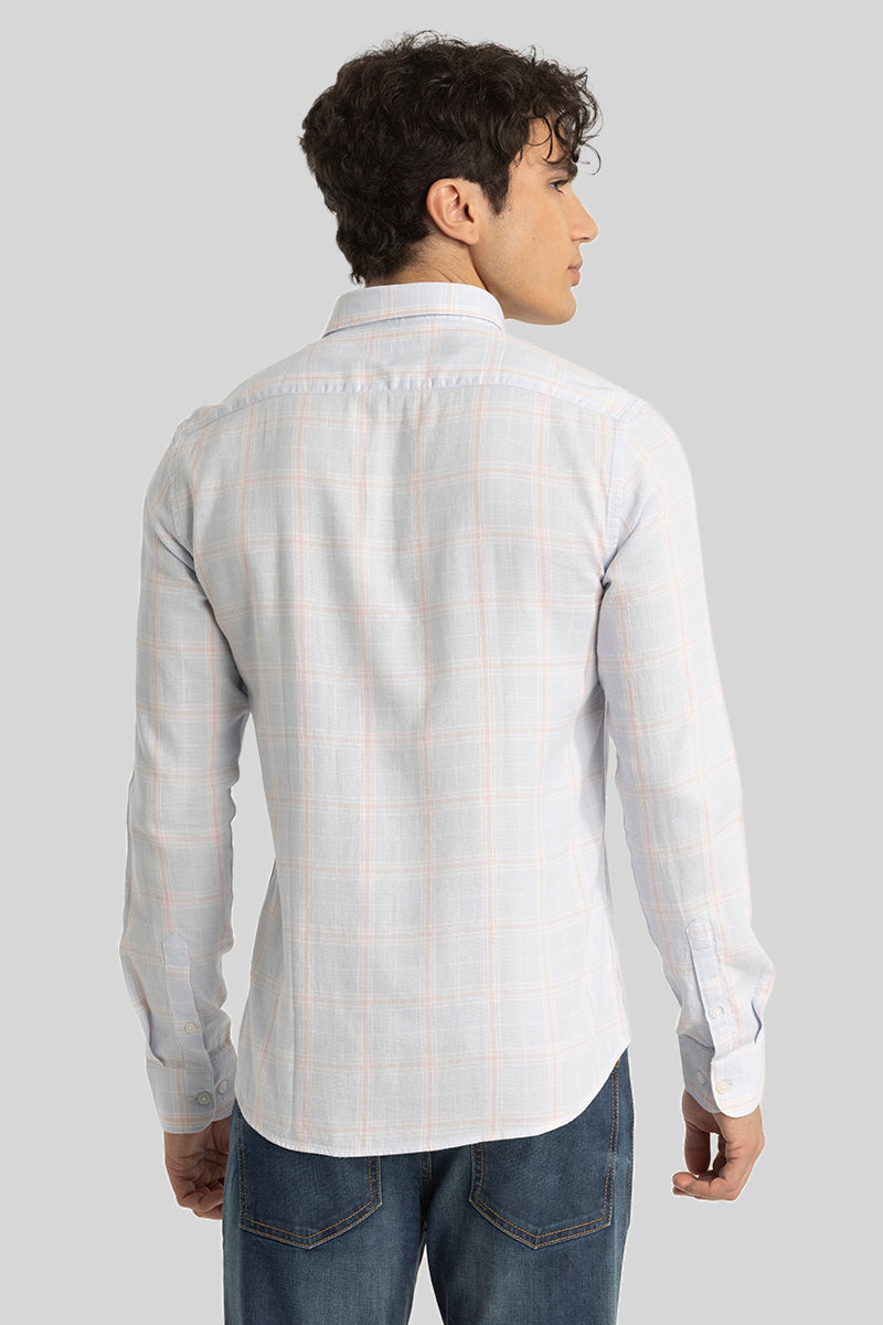 Blue Gingham Checks Shirt