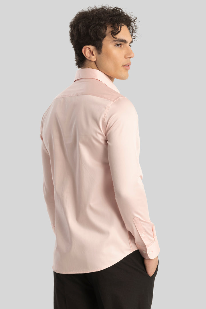 Light Pink Giza Cotton Shirt