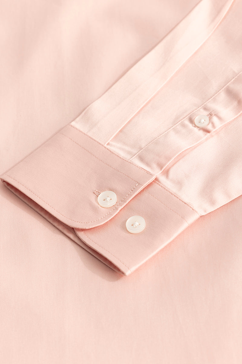 Light Pink Giza Cotton Shirt