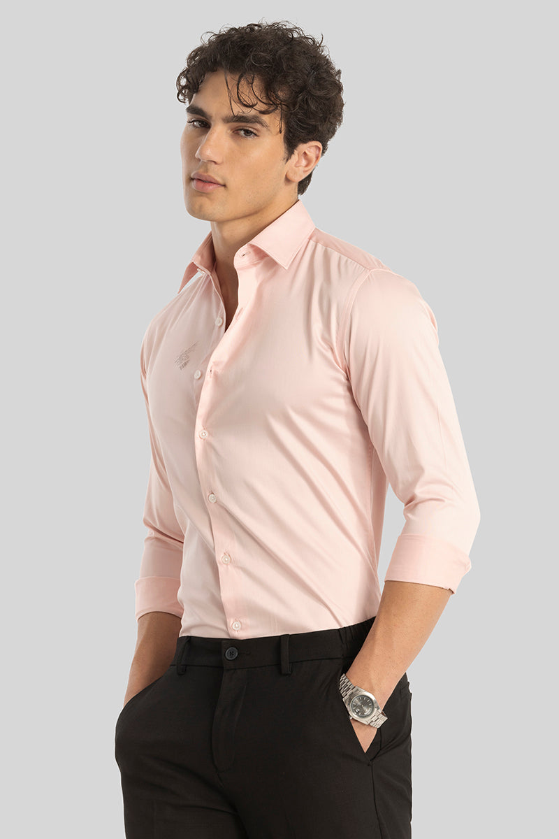 Light Pink Giza Cotton Shirt