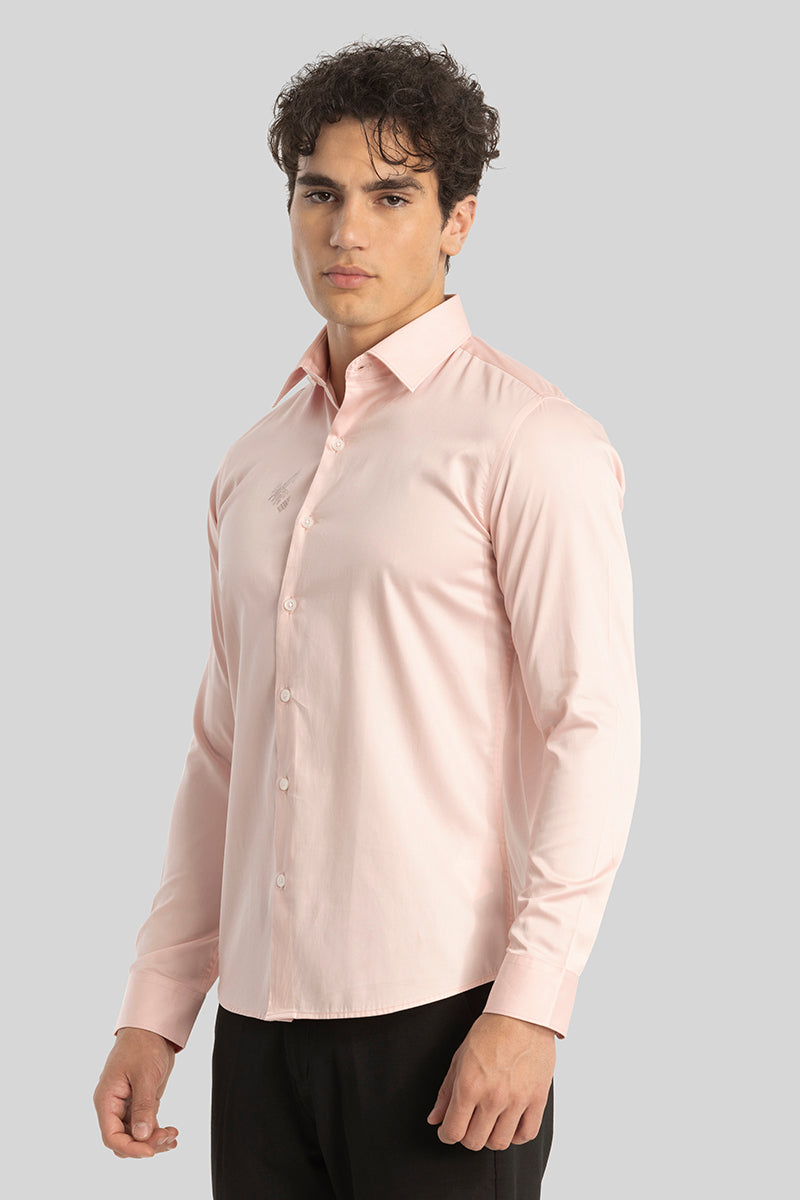 Light Pink Giza Cotton Shirt