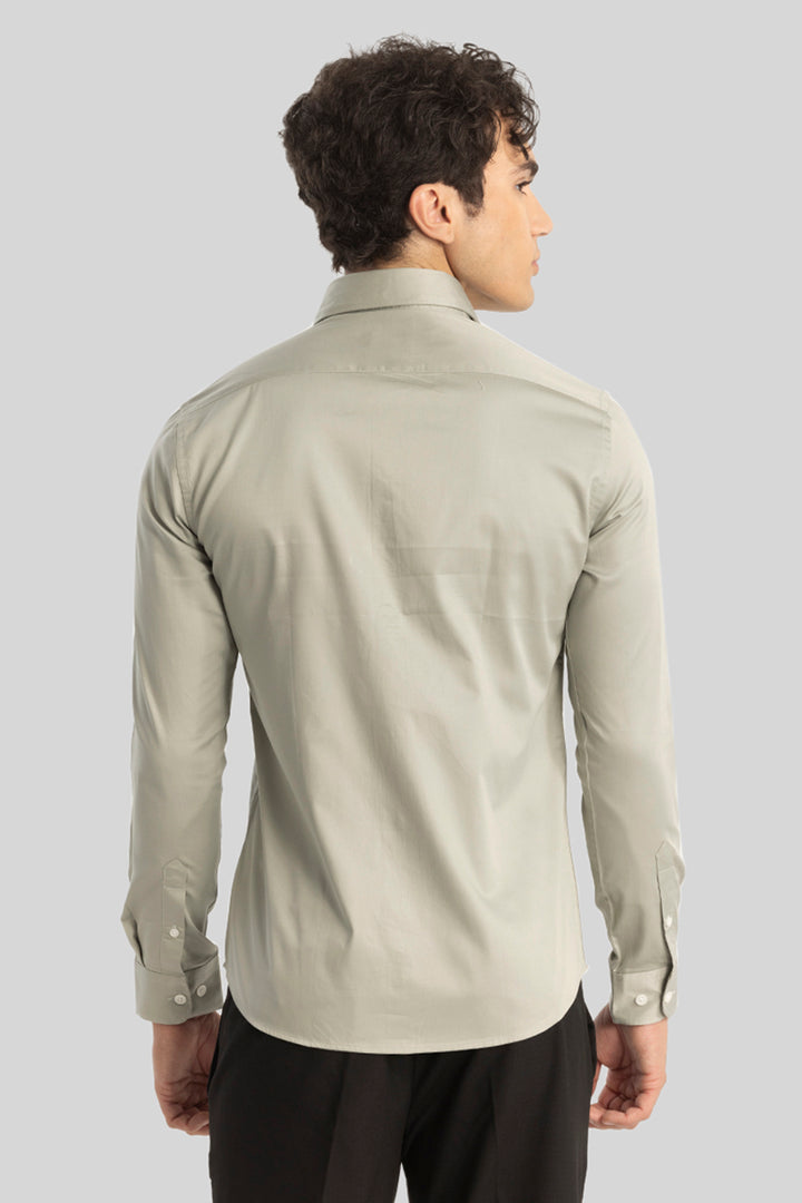 Light Green Giza Cotton Shirt