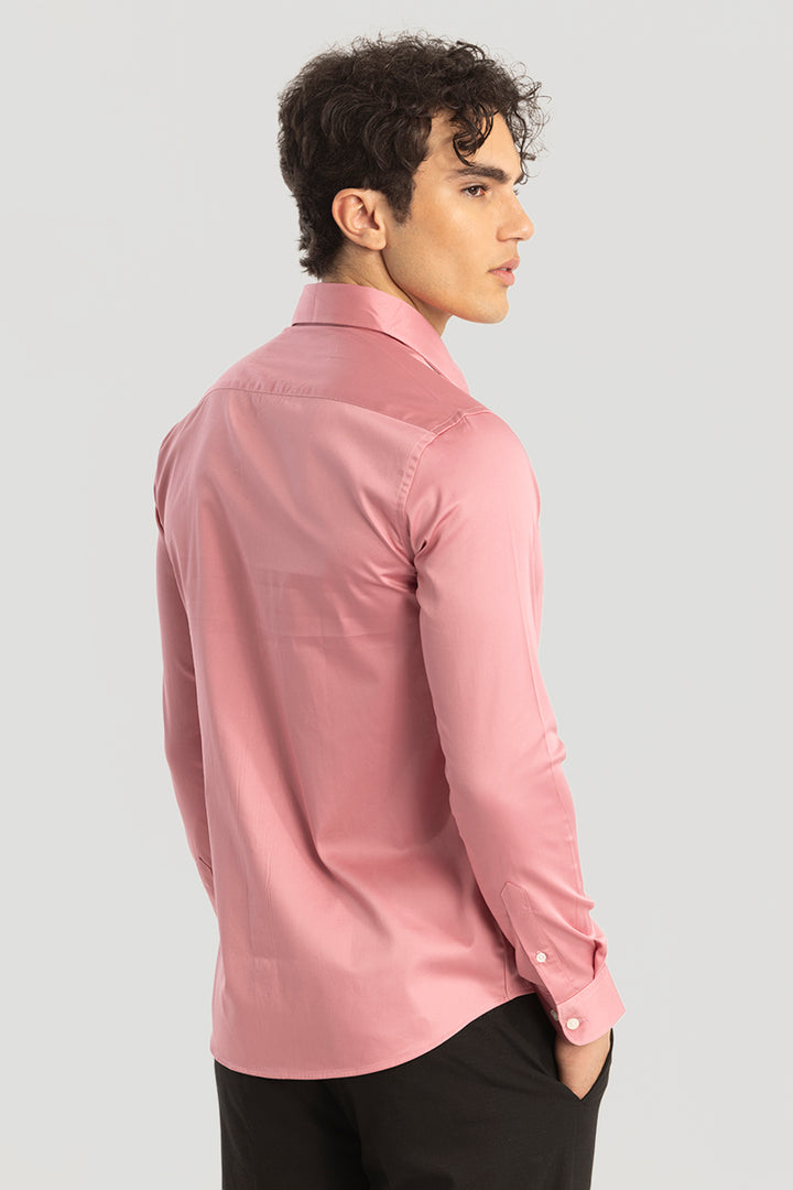 Pink Giza Cotton Shirt